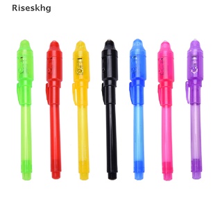 riseskhg - rotulador de tinta invisible con luz negra led ultra violeta, *venta caliente (1)