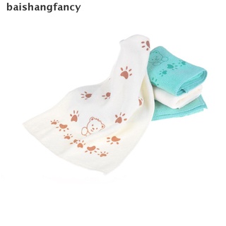 Bsfc 5Pcs Cute Bear Baby Infant Bath Towel 25*50cm Kids Washcloth Towel Fancy