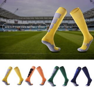 [0913] calcetines de fútbol antideslizantes sobre la rodilla, toalla gruesa, calcetines deportivos