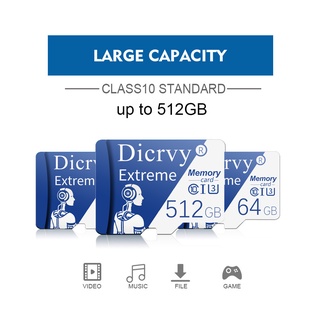 Dicrvy Tarjetas De Memoria 512GB 256GB 128GB Micro SD (3)