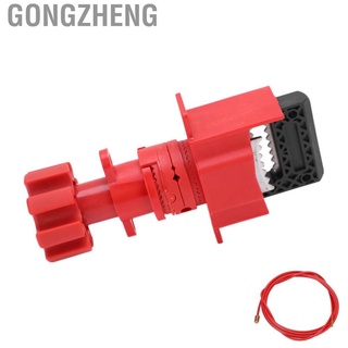 gongzheng cable lockout dispositivo de alta resistencia a la temperatura resistente a la corrosión de grado industrial cerradura de seguridad de acero (5)