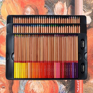 [Estoque no exterior] Marco Renoir lápis de cor 3100 48 72 100 cor pintura profissional importado núcleo de chumbo cor oleosa chumbo (3)