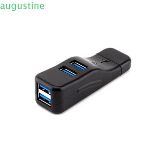 Augustine 4 puertos HUB para portátil PC divisor USB expansor de alta velocidad adaptador externo USB 3.0 accesorios de ordenador/Multicolor