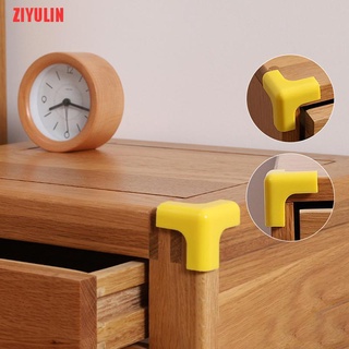 ziyulin 4 piezas de silicona suave mesa de escritorio de esquina protector seguro para bebé niños protección