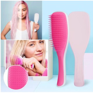 FST Ready Stock Zgd cepillo De pelo para mujer desenredante cepillo para el cabello masaje De cuero cabelludo Anti-Tie (1)