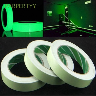 PARPERTYY stick Self Adhesive 3m Warning Stickers Green Luminous Tape New Various sizes Fluorescent Tape Stairs Stage Safety Security Glow In The Dark