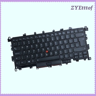 teclado de interfaz de usuario retroiluminado para lenovo thinkpad x1c x1 carbono 4a generación 2016 silencioso
