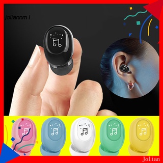 Jm - Auriculares inalámbricos ligeros compatible con Bluetooth 5.0 HiFi en oido, auriculares estéreo para conducir