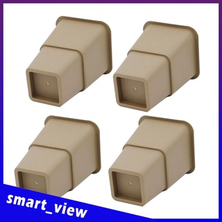 Smart View Store - juego de 8 piezas para cama de servicio pesado, cama Extra debajo de almacenamiento de 3-8 pulgadas de alto, gran abertura para cualquier mueble para el hogar