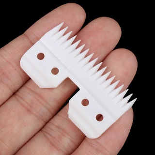 [daydayto] Cuchilla cortadora de pelo de cerámica para mascotas, nitidez Oster A5, hoja duradera, 18 dientes [MY] (3)