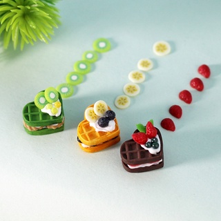 qnkan Miniature Food Fine Workmanship Collectible Trendy Mini Pretend Food Play Dollhouse Accessories