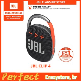 Bocina Jbl Clip 4 inalámbrico recargable Bluetooth impermeable recargable con Bluetooth