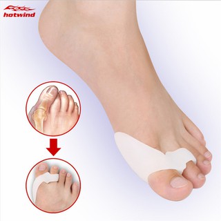 HW 1 par separador del dedo del dedo del pulgar del pulgar Valgus Protector ajustador cuidado de los pies