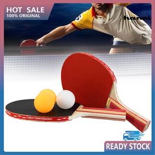 Hql_1Set raqueta de Ping Pong portátil profesional de entrenamiento de entretenimiento para principiantes