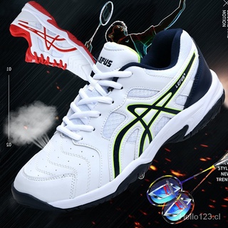 Men Badminton Shoes Mesh Lightweigh Sport Volleyball Shoes Fashion Athletic Training Table Tennis Shoes (9)