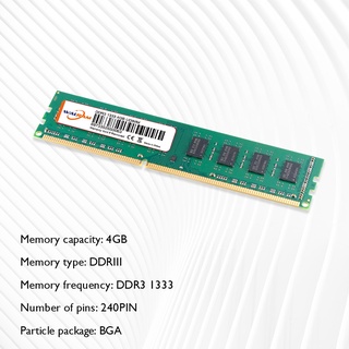 módulo de almacenamiento de memoria ram ele 240 pin 4gb 1333mhz escritorio ddr3 ram para pc (6)