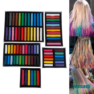 (Hot^) tinte temporal de tiza de Color de cabello lavable pluma Pastels Salon lavable pasteles