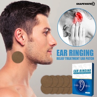 10 unids/caja de tinnitus orejas de efecto rápido compacto extractos de plantas tinnitus parche de discapacidad auditiva