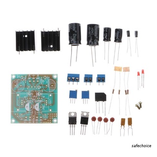 safechoice fusionado lm317+lm337 postive negativo dual tarjeta adaptador de alimentación piezas electrónicas kit de bricolaje