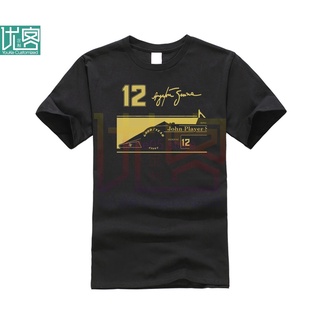 2021 nuevos hombres T novedad Ayrton Senna Jps Tribute camiseta 12 firma a granel camisetas