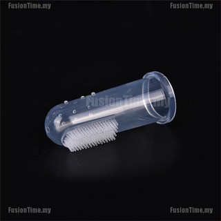 [fu] cepillo de dientes de silicona suave para bebés/niños/masajeador de dientes/cepillo de dientes [memy]