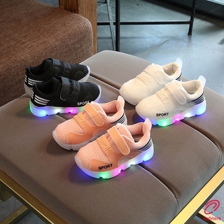 Zapatos LED para niños/zapatos de niños/tenis intermitentes transpirables/antideslizantes Cas