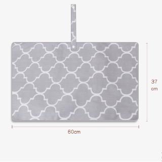 almohadilla de pañales de algodón puro plegable y conveniente para cambiar la almohadilla de pañales impermeable (7)