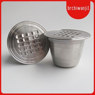 Brchiwji1 Cápsula reutilizable De Café De acero inoxidable Para Café/filtro/convertidor/Para cafetera a prueba De fugas