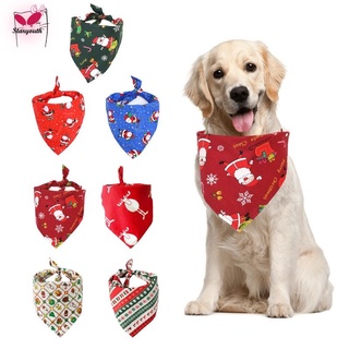 Pet Perro Gato Collar Pañuelo Bandana Babero Navidad Bufanda Baberos Bufandas Para Mascotas Disfraz Accesorios-cios