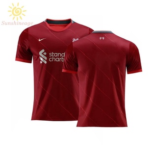 Sunage-Jersey 2021-22 ropa deportiva Casual cómodo fútbol Liverpool hombre rojo (2)