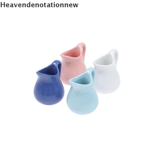 [hdn] jarrón de cerámica diy ins, adorno de cerámica, jarrón 1:12 miniaturas de casa de muñecas [heavendenotationnew] (4)