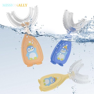 missionally Baby Toothbrush U-Shape Soft Silicone Children's Teeth Brush For 2-12Y (1)