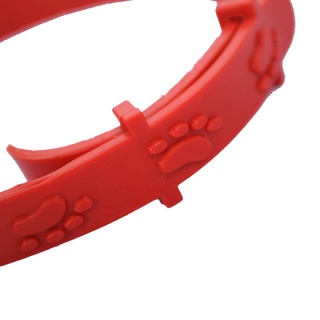 CHINK Hot Pet Collar Protection Anti Flea Mite Acari Tick Neck Strap Red Grooming Tool Adjustable Cat Kitten Remedy (7)