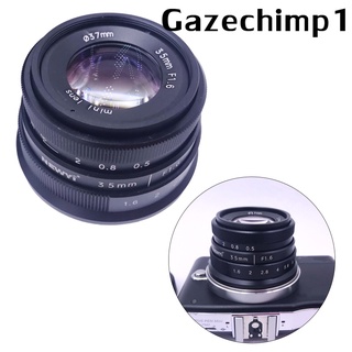 [GAZECHIMP1] Lente de 35 mm f/ APSC para Panasonic G6 G7 G9 GF1 GF6 GF8 GM1 GX7 GX8 GH1 GH5