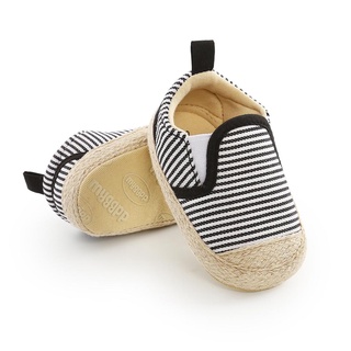 Gb-Baby niños suela suave zapatos de Color sólido/rayas/liso antideslizante baja parte superior zapatillas de deporte infantil verano primavera primeros pasos