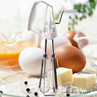 stephani batidor de huevos de acero inoxidable giratorio herramienta de cocina batidor mezclador conveniente cocina manual de plástico de mano batidora de hornear (9)