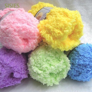 Gorro De silies/bufanda De crochet suave para tejer De lana/multicolor