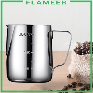 [Flameer] taza de leche de acero inoxidable para espumoso, espumador, taza de café