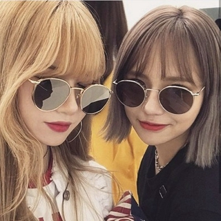 gafas de sol mujer nueva moda mujeres redondas gafas de sol red retro coreano moda ins cara pequeña protección uv (3)