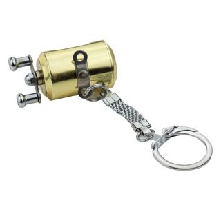 HOT Mini Fishing Reel Shape Keychain Portable Spinning Wheel Pendant Key Holder (1)