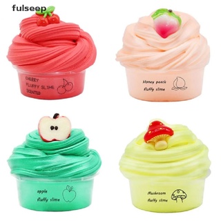 [Fulseep] Fruit Slime Fluffy Glue Charms For Slime Additives Clay Supplies Plasticine DSGC
