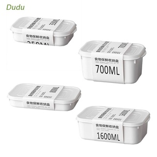 Dudu refrigerador caja de almacenamiento especial sellado contenedor de almuerzo Bento cajas con tapa multifunción a prueba de fugas organizador