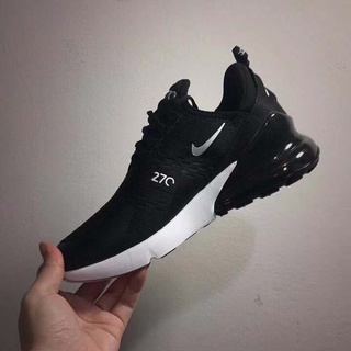 Nike air max 270-Zapato Para Correr (Corte Bajo) , Color Negro Y Blanco