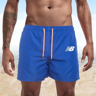 New Balance hombres Casual pantalones cortos deportes pantalones cortos playa Surf Shorts [Pendek]