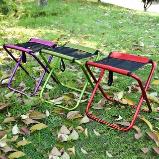Mini silla plegable De tela Oxford impermeable Portátil Para acampar al aire libre 1x