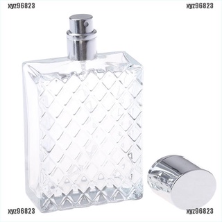 100 ml botella recargable de vidrio vacío perfume bomba botella spray contenedor cosmético