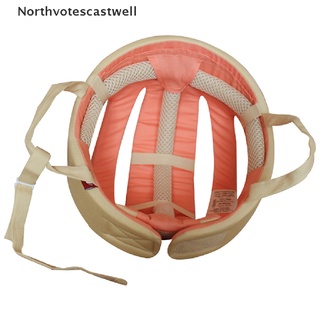 [Northvotescastwell] Baby protective helmet Soft Head guard hat for walking Creeping child NOT (5)