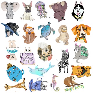 [Zutmiy] 50Pcs/pack Kawaii Animal Dog Sticker Scrapbooking DIY Laptop Phone Guitar Decal DFHS