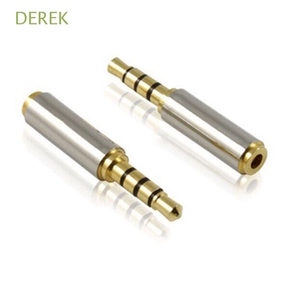 DEREK Tool Converter Practical MIC Adapter New 2.5mm Male To 3.5mm Female Audio Stereo Headphone/Multicolor