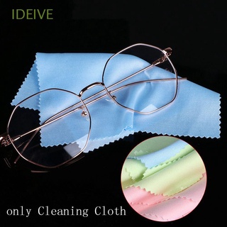 ideive 5/10pcs nuevas gafas de microfibra para el hogar toallitas paños de limpieza creativo fácil de lavar para iphone ipad tv pantallas limpiador de lentes (1)